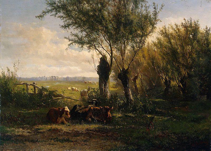 Gerard Bilders Meadow near Oosterbeek Spain oil painting art